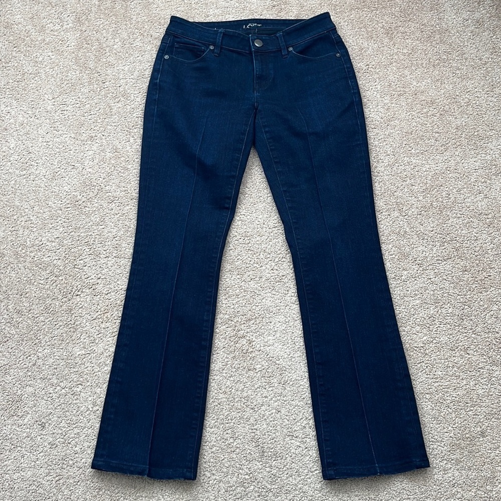 LOFT Curvy Sexy Bootcut Jeans